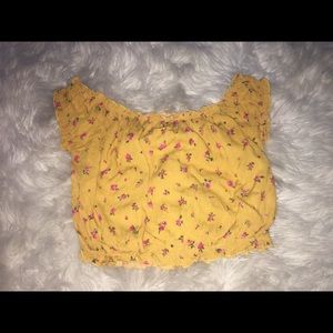 cute floral crop top